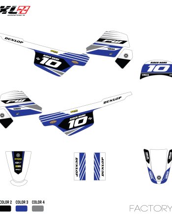 YAMAHA PW 50 FULL GRAPHICS KIT
