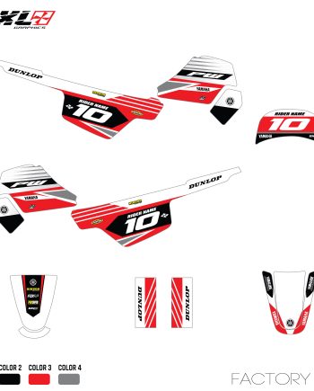 YAMAHA PW 50 FULL GRAPHICS KIT