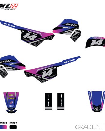 YAMAHA PW 50 FULL GRAPHICS KIT