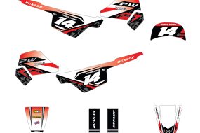 YAMAHA PW 50 FULL GRAPHICS KIT