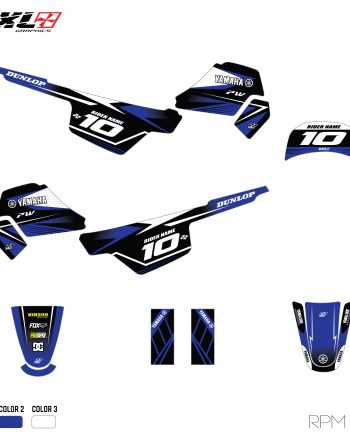 YAMAHA PW 50 FULL GRAPHICS KIT