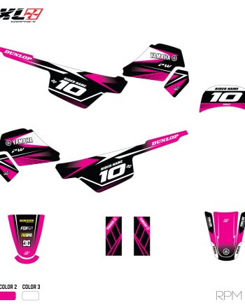 YAMAHA PW 50 FULL GRAPHICS KIT