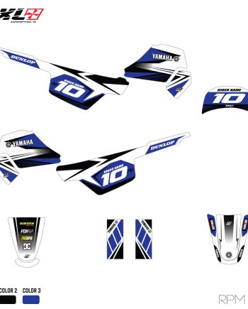YAMAHA PW 50 FULL GRAPHICS KIT