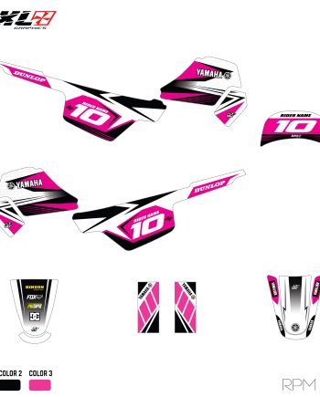 YAMAHA PW 50 FULL GRAPHICS KIT