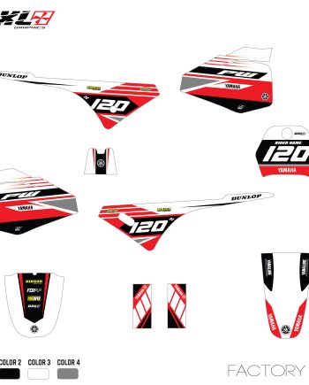 YAMAHA PW 80 FULL GRAPHICS KIT