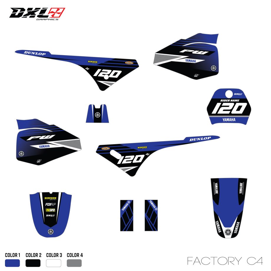 YAMAHA PW 80 FULL GRAPHICS KIT