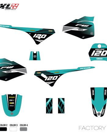 YAMAHA PW 80 FULL GRAPHICS KIT