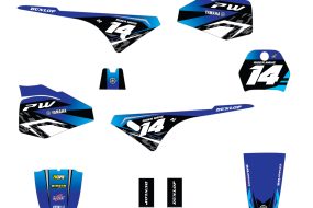 YAMAHA PW 80 FULL GRAPHICS KIT