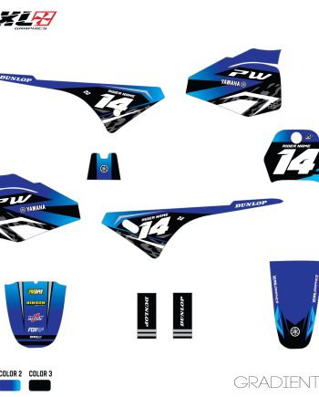 YAMAHA PW 80 FULL GRAPHICS KIT