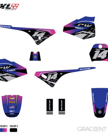 YAMAHA PW 80 FULL GRAPHICS KIT
