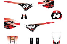 YAMAHA PW 80 FULL GRAPHICS KIT