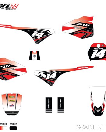 YAMAHA PW 80 FULL GRAPHICS KIT