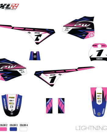 YAMAHA PW 80 FULL GRAPHICS KIT