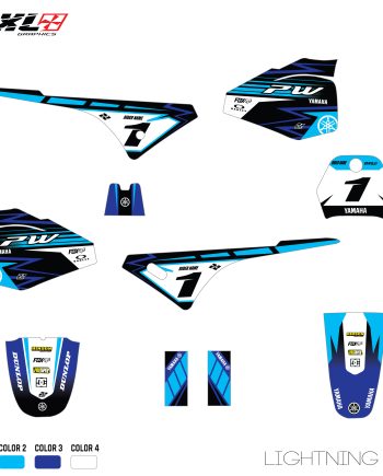 YAMAHA PW 80 FULL GRAPHICS KIT