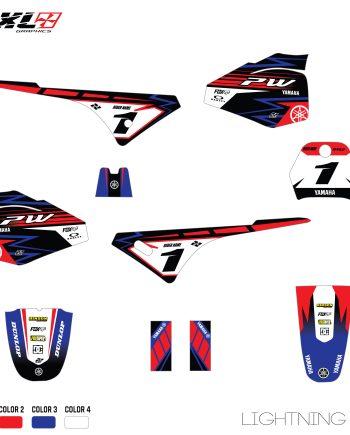 YAMAHA PW 80 FULL GRAPHICS KIT