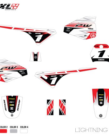 YAMAHA PW 80 FULL GRAPHICS KIT