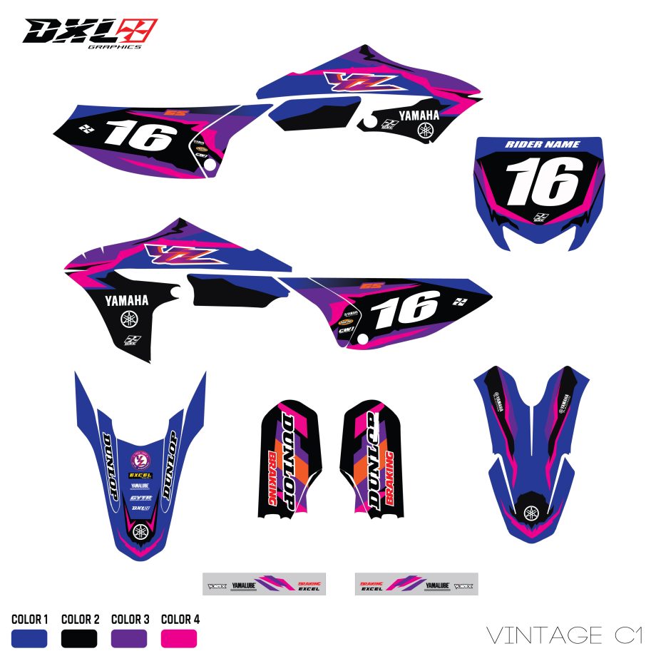 YAMAHA YZ 65 FULL GRAPHICS KIT