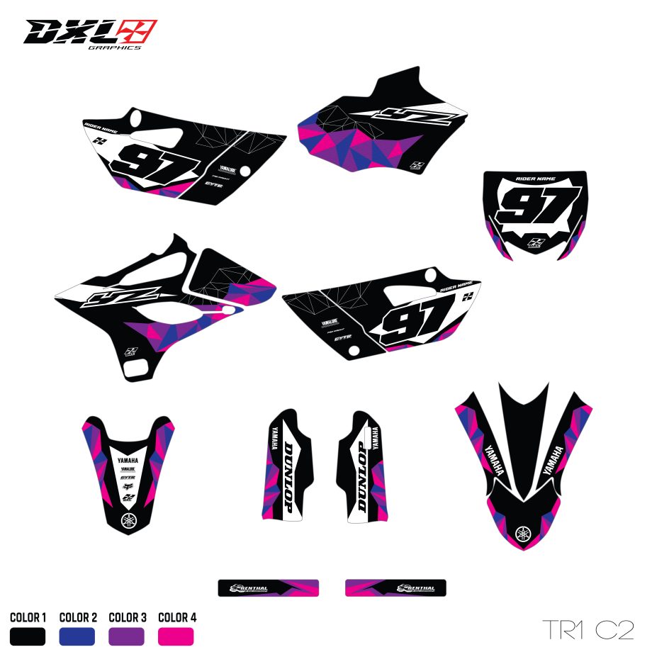 YAMAHA YZ 85 FULL GRAPHICS KIT