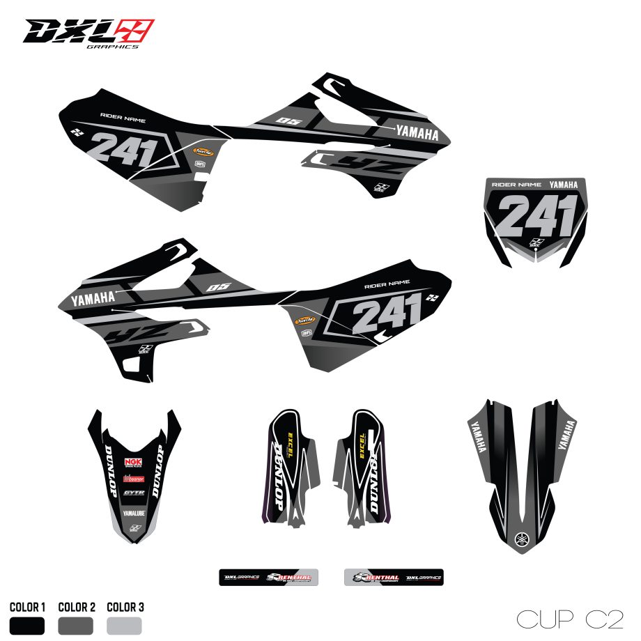 YAMAHA YZ 85 FULL GRAPHICS KIT