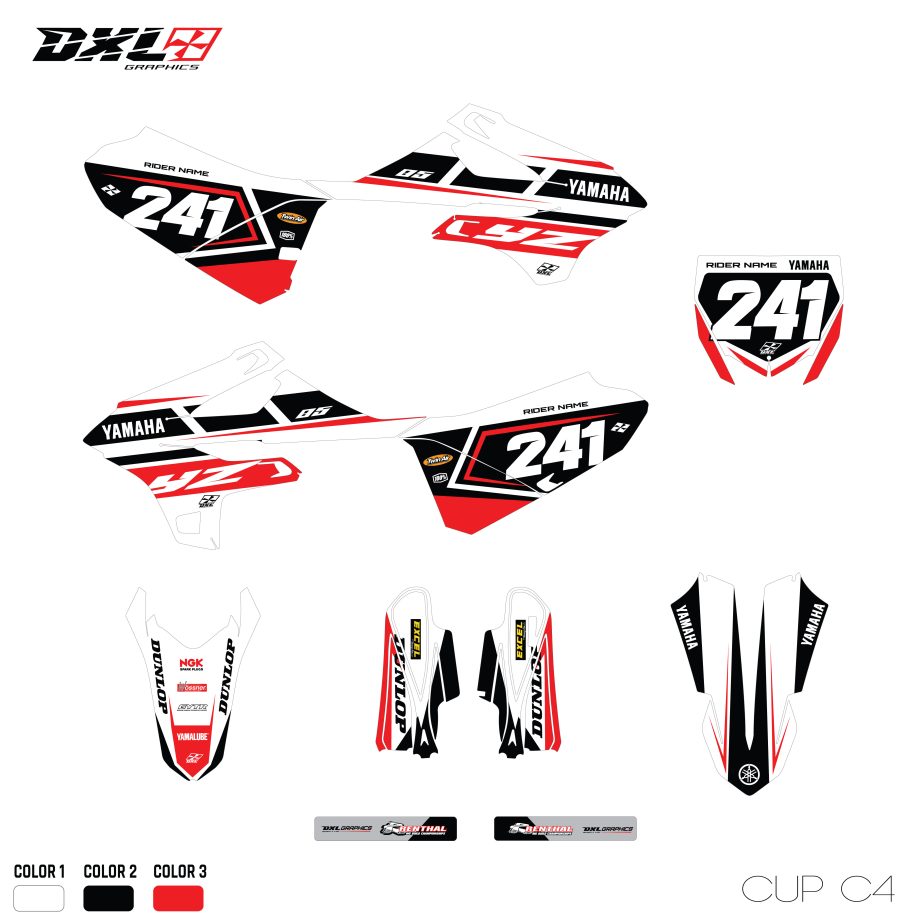 YAMAHA YZ 85 FULL GRAPHICS KIT