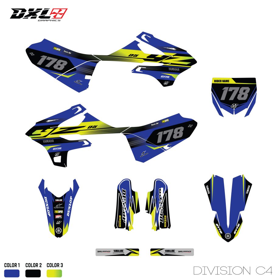 YAMAHA YZ 85 FULL GRAPHICS KIT