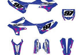 YAMAHA YZ 85 FULL GRAPHICS KIT