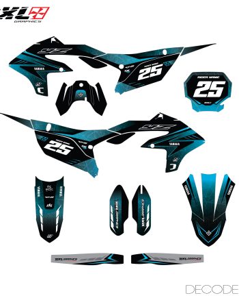 YAMAHA YZF 250 450 FULL GRAPHICS KIT