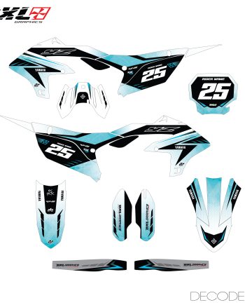 YAMAHA YZF 250 450 FULL GRAPHICS KIT