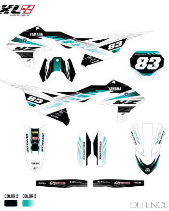 YAMAHA YZF 250 450 FULL GRAPHICS KIT