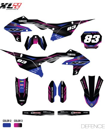 YAMAHA YZF 250 450 FULL GRAPHICS KIT