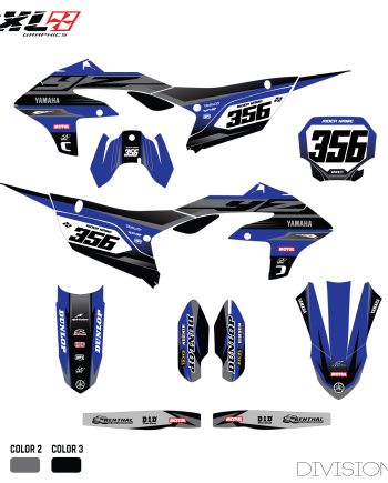 YAMAHA YZF 250 450 FULL GRAPHICS KIT