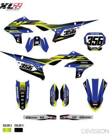 YAMAHA YZF 250 450 FULL GRAPHICS KIT