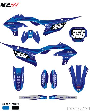 YAMAHA YZF 250 450 FULL GRAPHICS KIT