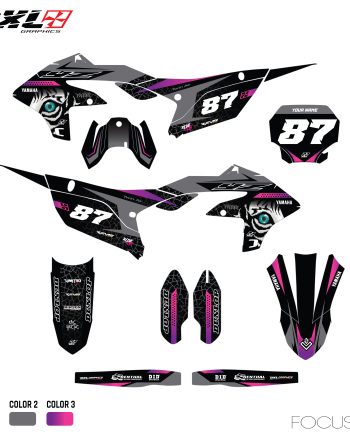 YAMAHA YZF 250 450 FULL GRAPHICS KIT