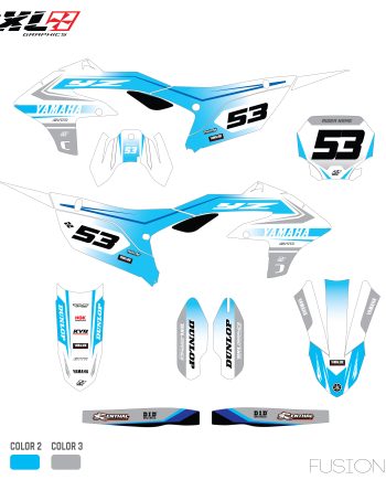 YAMAHA YZF 250 450 FULL GRAPHICS KIT