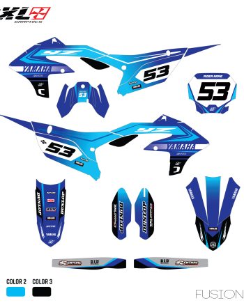 YAMAHA YZF 250 450 FULL GRAPHICS KIT
