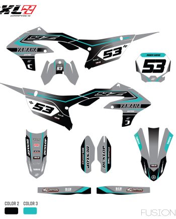 YAMAHA YZF 250 450 FULL GRAPHICS KIT