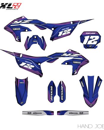 YAMAHA YZF 250 450 FULL GRAPHICS KIT