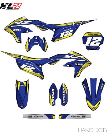 YAMAHA YZF 250 450 FULL GRAPHICS KIT