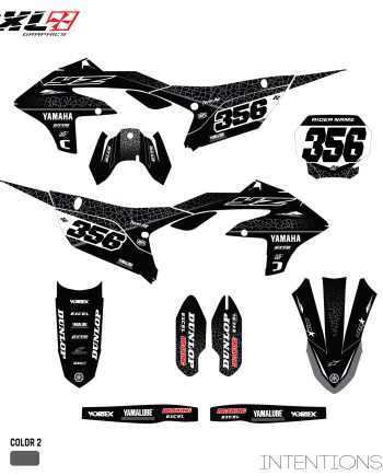 YAMAHA YZF 250 450 FULL GRAPHICS KIT