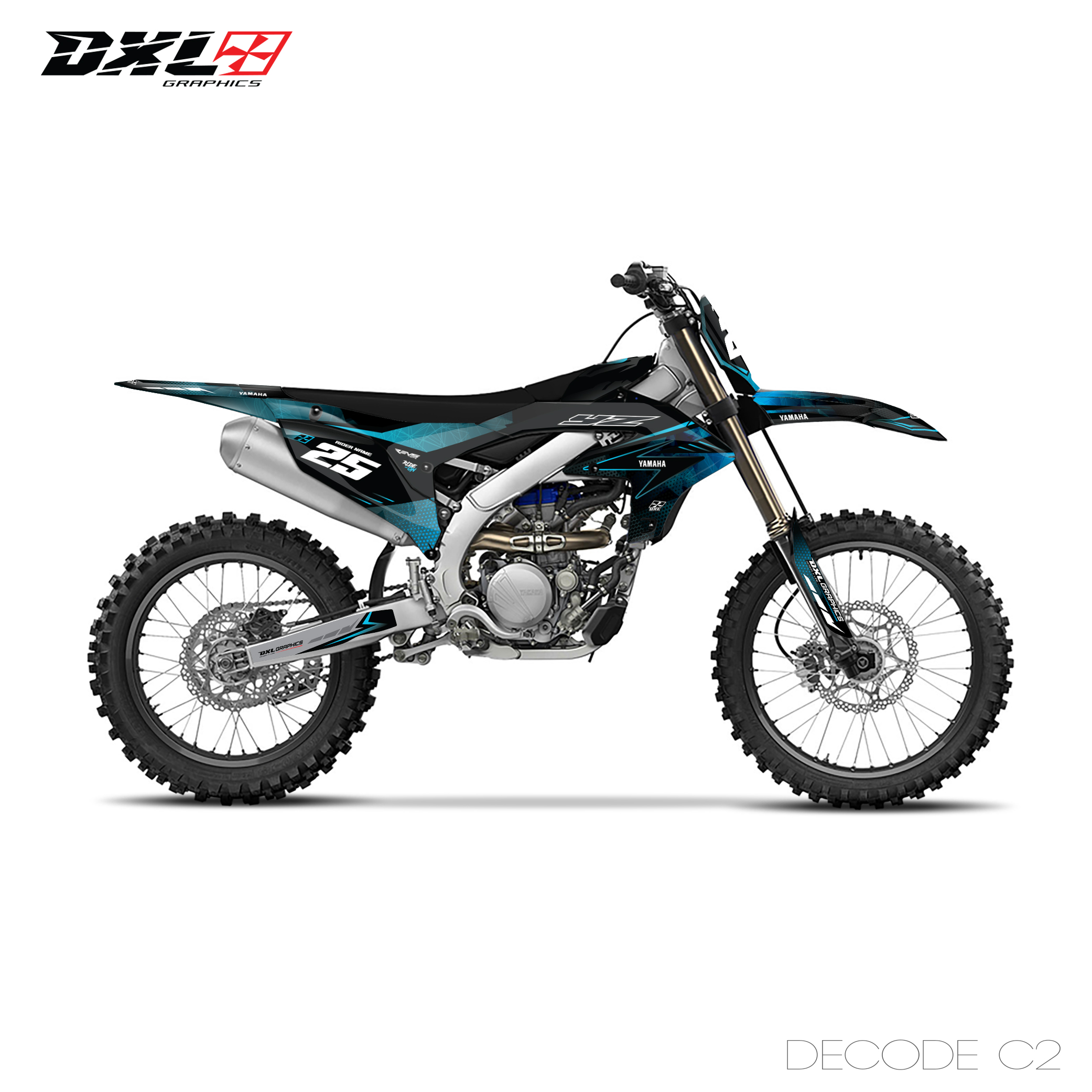 YAMAHA YZF 250 450 FULL GRAPHICS KIT