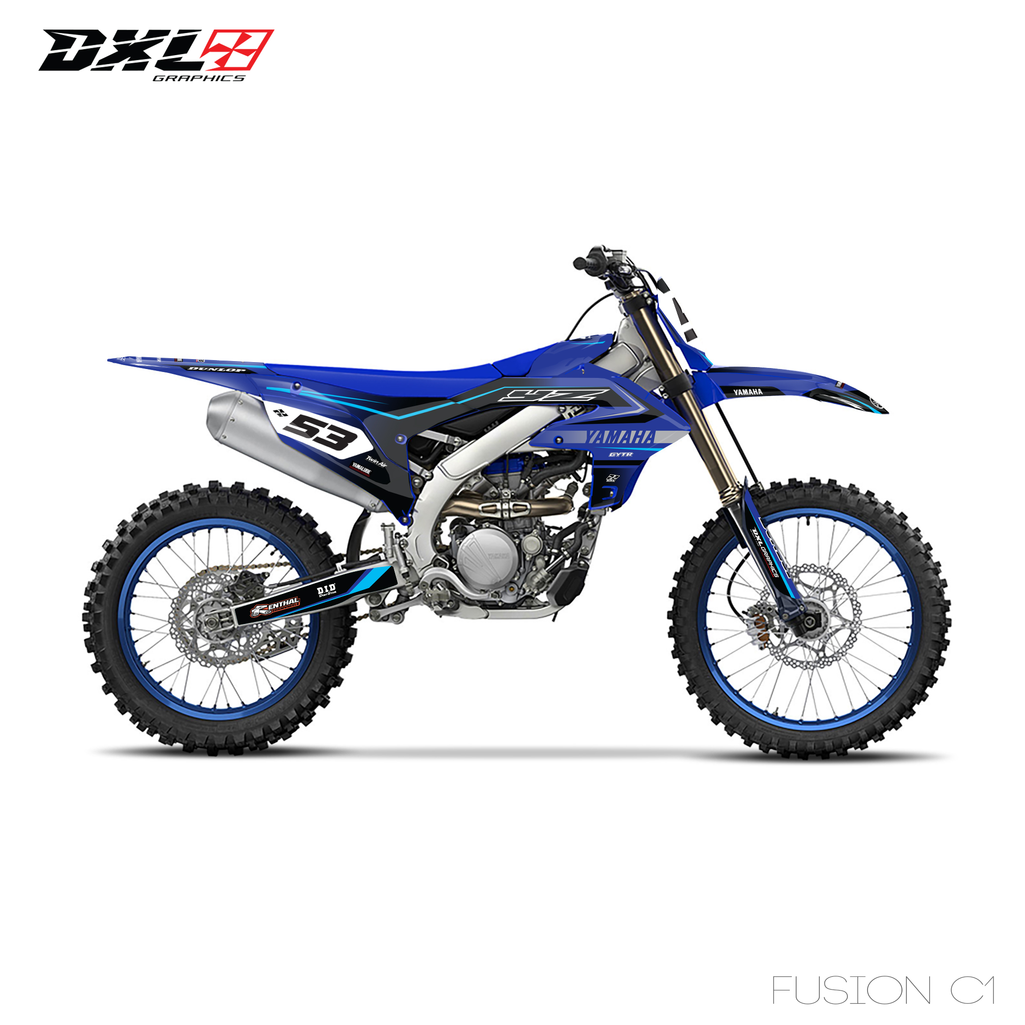 YAMAHA YZF 250 450 FULL GRAPHICS KIT