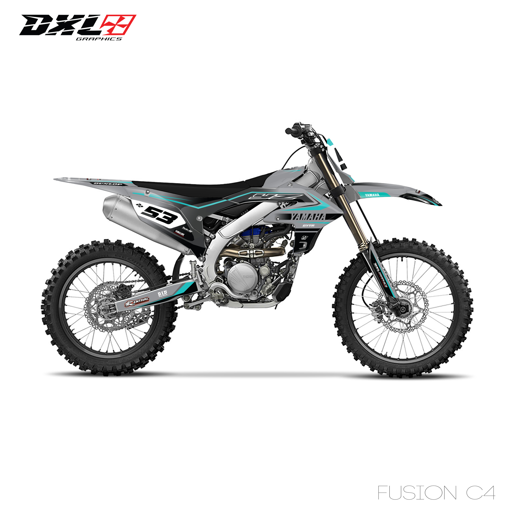 YAMAHA YZF 250 450 FULL GRAPHICS KIT