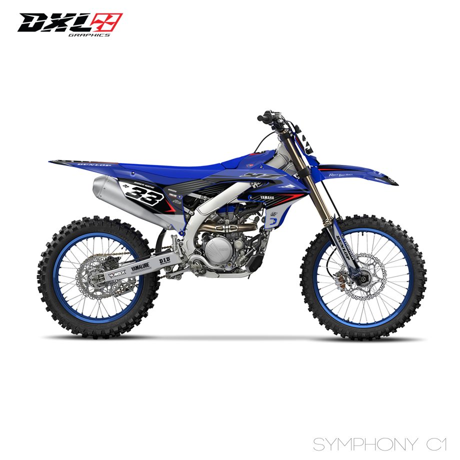YAMAHA YZF 250 450 FULL GRAPHICS KIT