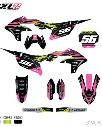 YAMAHA YZF 250 450 FULL GRAPHICS KIT