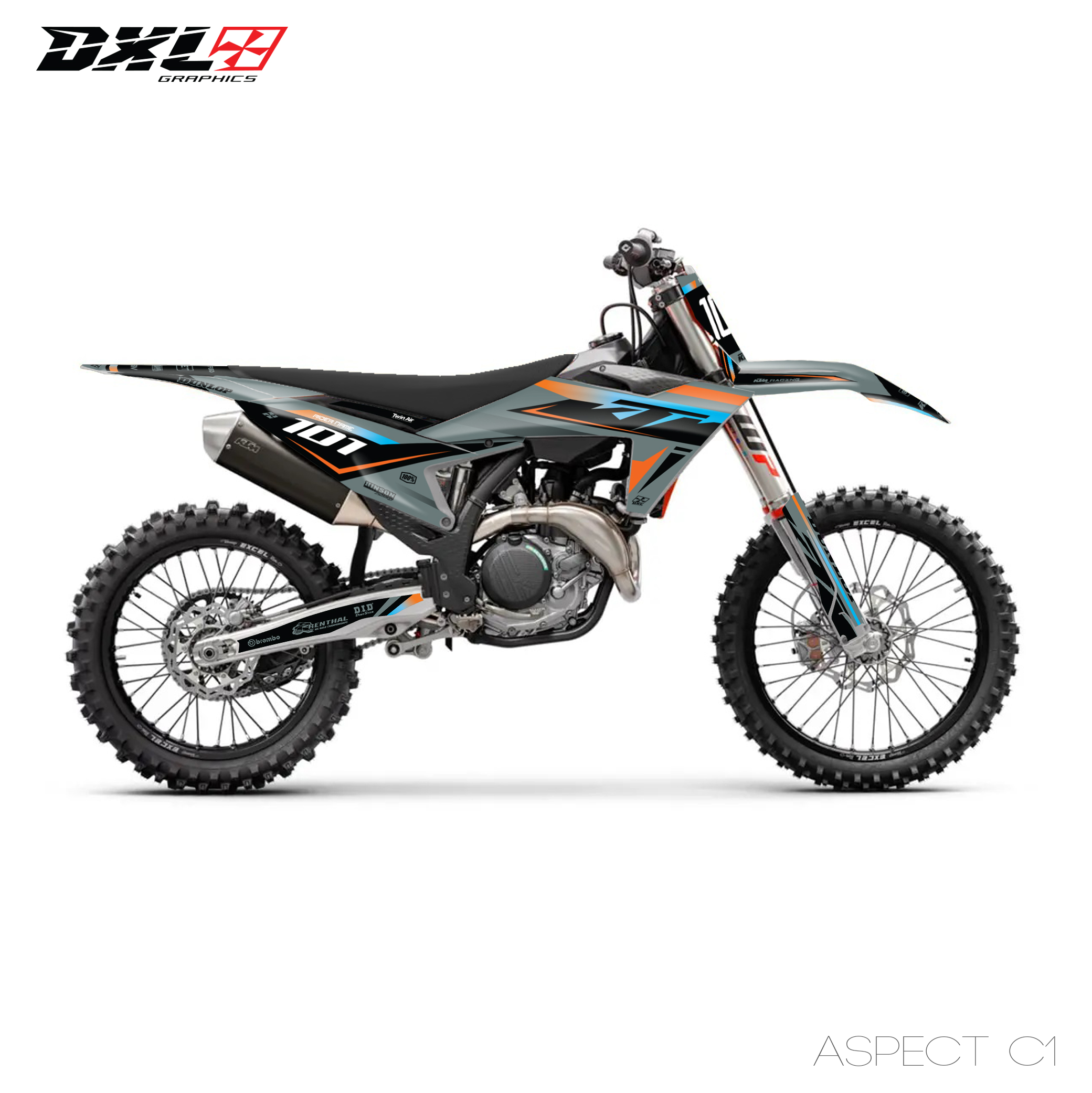 KTM SX-SXF EXC-EXC-F FULL GRAPHICS KIT