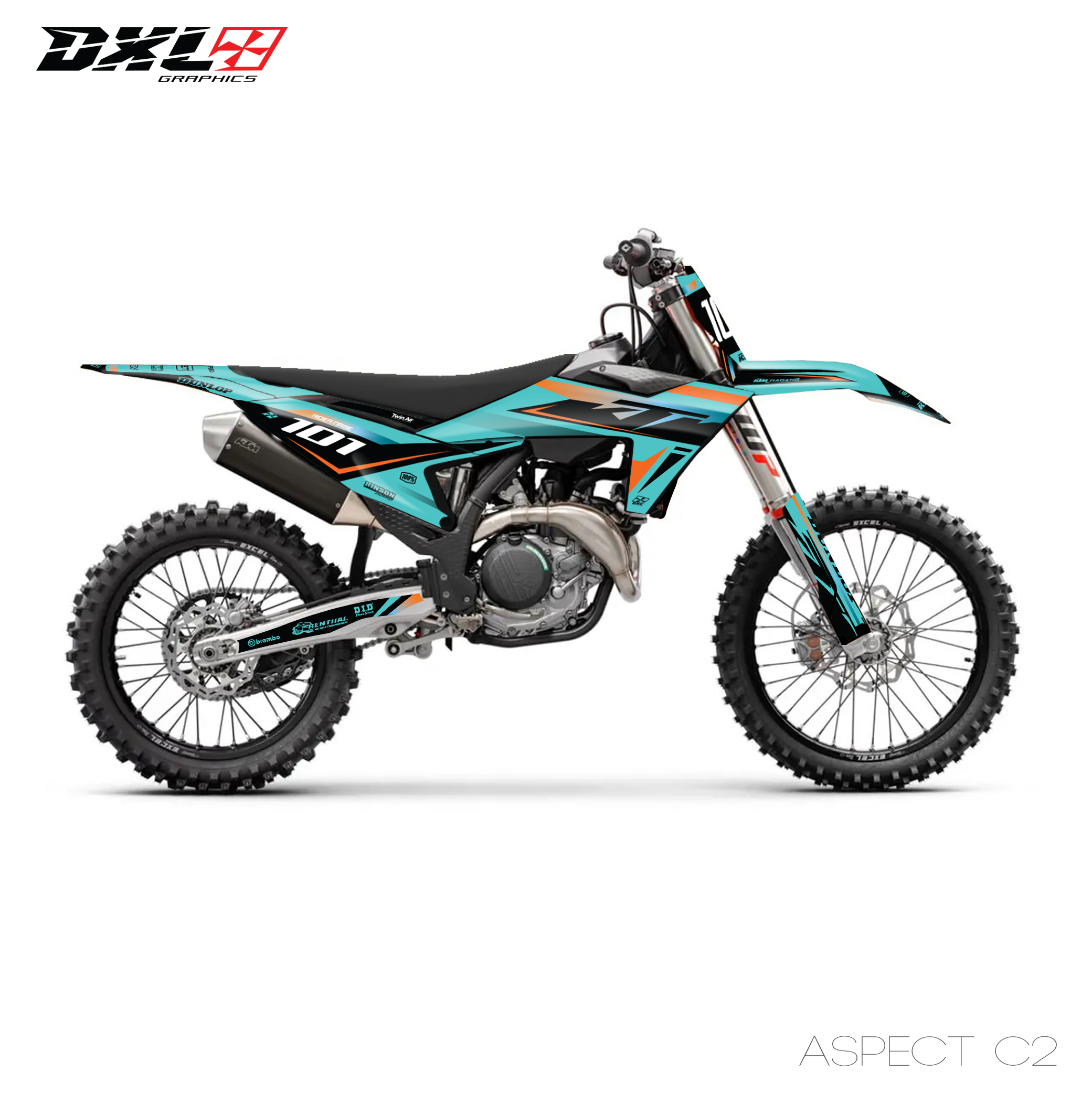 KTM SX-SXF EXC-EXC-F FULL GRAPHICS KIT