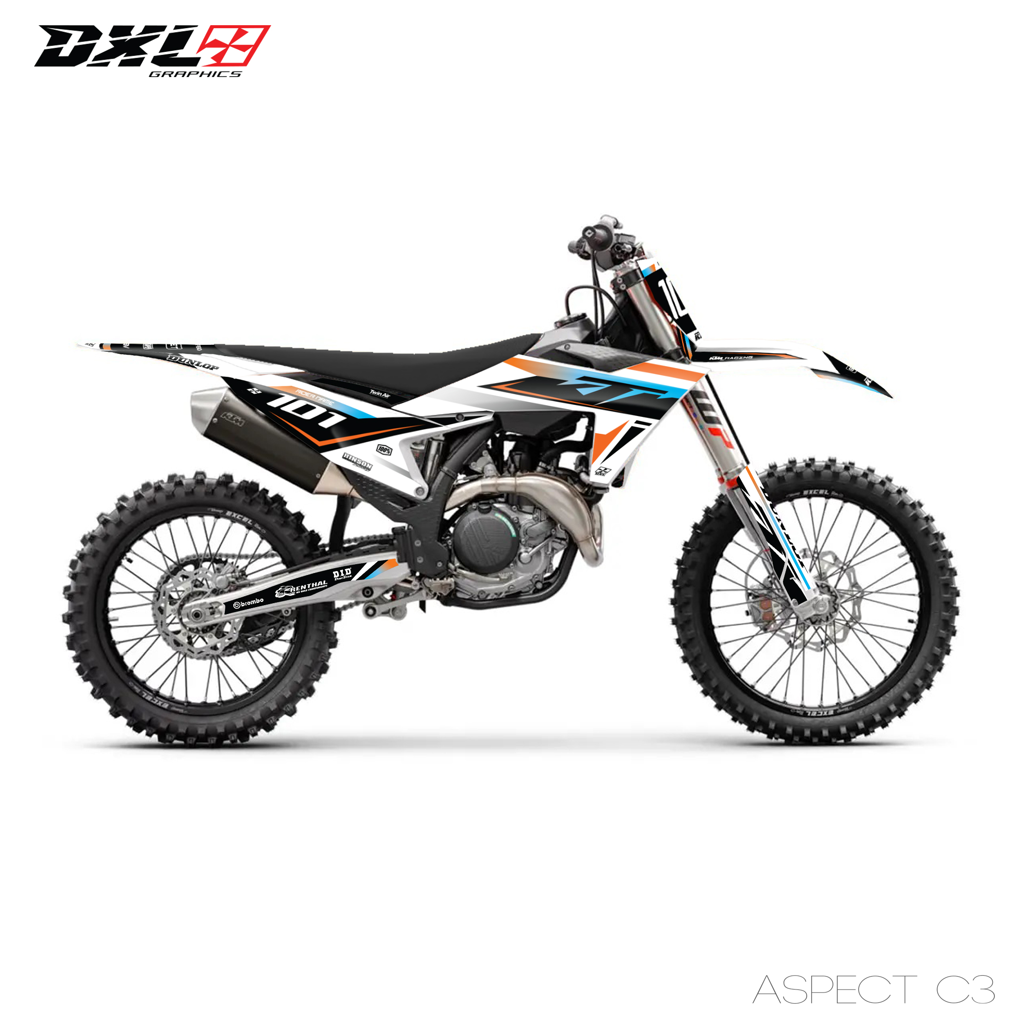 KTM SX-SXF EXC-EXC-F FULL GRAPHICS KIT