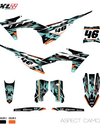 KTM SX-SXF EXC-EXC-F FULL GRAPHICS KIT