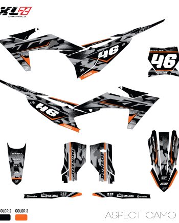 KTM SX-SXF EXC-EXC-F FULL GRAPHICS KIT